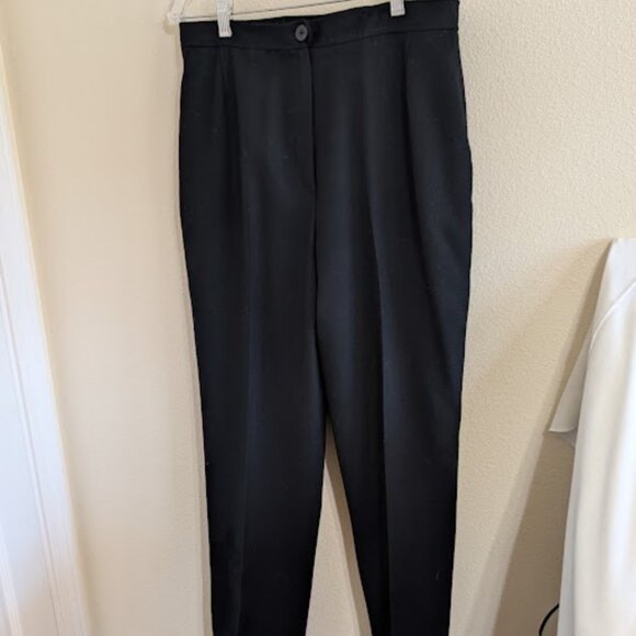 Vintage Evan Picone - Wool Pant Suit - Made in USA - Slacks 12 - Blazer 14 - Picture 1 of 7